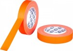 neoonteip orange textile pe-coating 25mmx25m (liimijäägivaba) hpx
