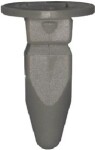 Kruvipesa ST. 4,8 MM PA 6 GREY. 10pc.