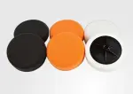 Polishing pad soft 150x50mm M14 black paints
