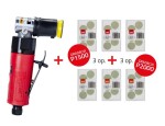 NTOOLS 3219210NSET / mini angle grinder, power source: pneumatic, disc diameter 30mm, oscillation amplitude 1.5mm