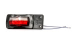 WAS Side marker light white- red bulbs / without bulb C5W/ rectangle 12V/24V