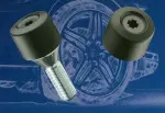 nut cover, black, ch17, 20pc.+ Wrench, blister (bvc17-000) * new*