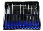 12 part screwdriver, Hook tools set triumf