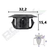 dowel fits: lexus