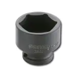 socket impact 6- Point 1/2”, dimensions meter: 22mm,, length. 38mm