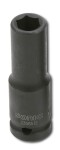 SONIC socket 6 point long 1/2" 19mm