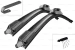 wiper blades 2pc flat 600 MM nozzle