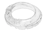 coil spring washer rear (right/left, upper) suitable for: BMW 5 (F10) 06.09-10.16 suitable for: BMW