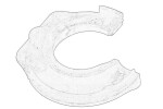 coil spring washer rear (right/left, lower) suitable for: BMW 1 (F20), 3 (F30, F80), 3 (F31) 07.11-06.19