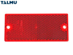 reflector 40x90mm red, adhesive
