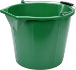 garden bucket 15l green