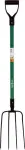 fork fibre handle 120cm round tines