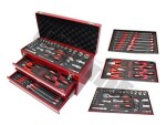 Mechanic's set, Socket Wrench Set metal in a box 90 pc triumf