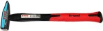Locksmith's hammer with a sharp tip composite fibre handle 400g triumf