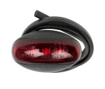 Side marker light LED red 12/24V 500MM