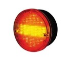 rear light LED 3-pc round