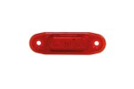 GAB.light red LED 12/24V white glass