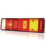 rear light LED 12/24 V 7-pc