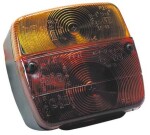 rear light REG.number light