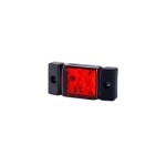 Side marker light LED 12/24V red 72X33