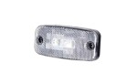 Side marker light LED white 111X52 MM