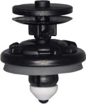body car fastener POM / PA 66 BLACK. 6 pc.