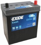 battery Exide Excell 35Ah 240A 187x127x220 -+ EB356