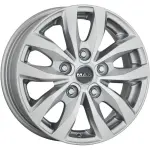 Alloy Wheel MAK Load 5 Silver 6.5x16" 5x118 ET55 middle hole 71.1