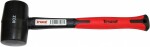 rubber hammer fibre handle 350g/50mm. composite handle triumf