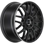 Alloy Wheel MAK Arrow Gloss Black Mirror Ring 9x18 5x112 ET42 CB66,6 R14 860 kg F9080OWGL42WS3X, x0.9 5x112 ET42 middle hole 66.6