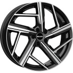 Alloy Wheel MAK Qvattro Black Mirror 8.5x19" 5x112 ET38 middle hole 66.6