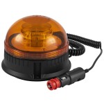 yellow Beacon 12/24v led. 3-regime. with cable. ip56. magnet + kruviaugud jbm