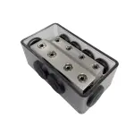 FOUR 4-600440 STAGE 2 DISTRIBUTION BLOCK, 4X50MM2 TO 4X25MM2