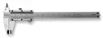 Pocket slide caliper 125x40mm 1/10mm, chrome plated