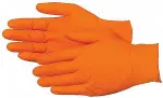 work gloves nitrile strong. struktuurne. orange m 1pc  triumf