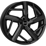 Alloy Wheel MAK Qvattro Gloss Black 8,5x20 5x112 ET20 CB66,6 R14 910 kg F8520QVGB20WS1X, x0.9 5x112 ET20 middle hole 66.6