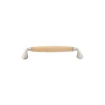 KAPIKÄEPIDE 128MM beech/nickel
