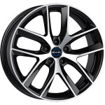 Alloy Wheel MAK Voltage Black Mirror, 19x8.5 5x114.3 ET40 middle hole 64