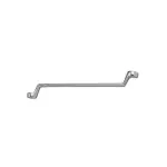 Wrench ring bended 75° dimensions meter: 20x22 mm