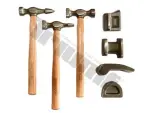 tinsmith tool / hammers set. plastic case triumf