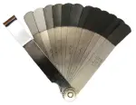 feeler gauges 24- sheets 0,203-0,660mm + 0,008-0,026 inches
