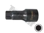 m17 12- star bit (xzn) 1/2" in socket, 60mm long. triumf