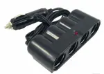 Voolujagaja to cigarette lighter 12V 4 plug