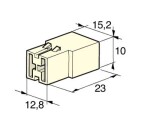 connector box 2-section female. plug 1101650 min purchase quantity 50 pcs. sale in 50 pieces. 