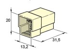 plug box 3-os.male. plug 1101660