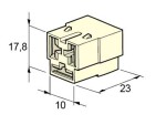 plug box 3-os.male. plug 1101650