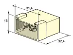 plug box 6 pc.male. plug 1101660
