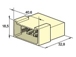 plug box 8pc.male. plug 1101660