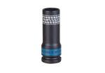 King Tony - socket long impact extra thin 1/2" 17MMX80MM , 6- Point