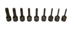 9pc. 12- star impact bits set 1/2" m4-m16